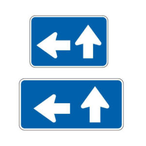Panonceau de direction