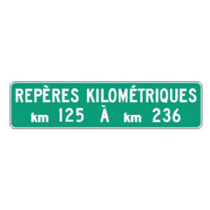 Repères kilométriques