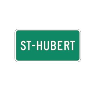 Panonceau d'indication d'équipement / municipalité