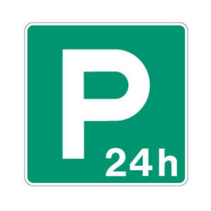 Aire de stationnement 24 heures