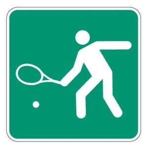 Terrain de tennis
