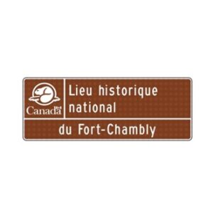 Entrée d'un lieu historique national