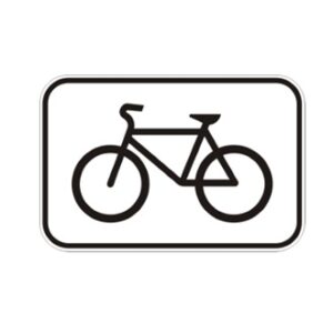 Panonceau de bicyclette