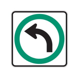 Obligation de tourner à gauche