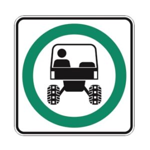 Trajet obligatoire pour autoquads