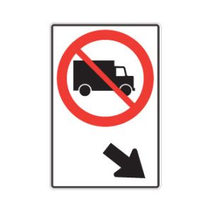 Accès interdit aux véhicules dans une voie
