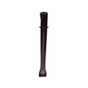 Manchon 900 mm acier peint poudre noir
