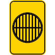 Repère de trou d'homme