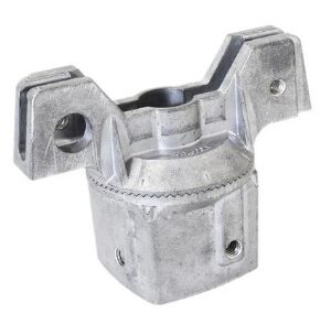 Adaptateur ajustable nom de rue sur poteau rond 2 7/8 ET carré 1 3/4, avec coche