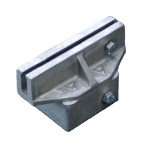 Adaptateur Nom de rue sur poteau carré 2"