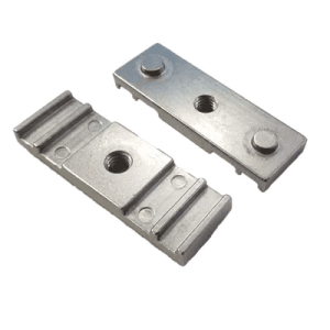 Support de panneau pour clôture en aluminium