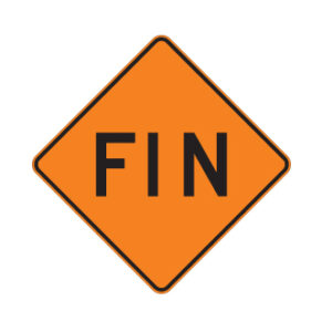 Fin des travaux