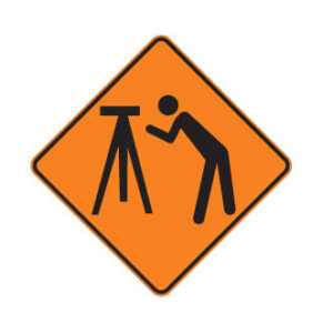 Travaux d'arpentage