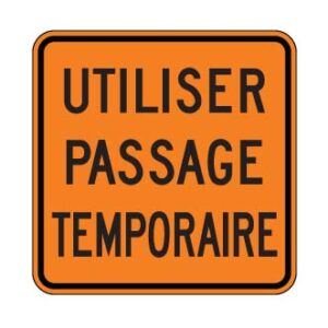 Utiliser le passage temporaire