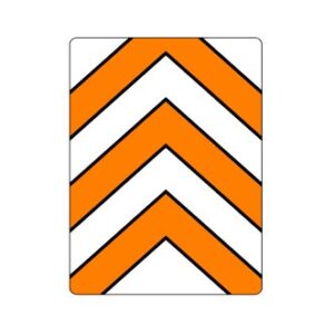 Balise à chevron, gauche/droite