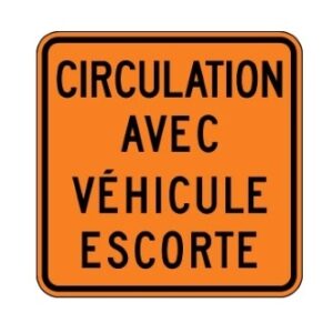Véhicule escorte