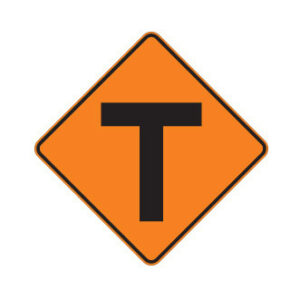 Intersection en T