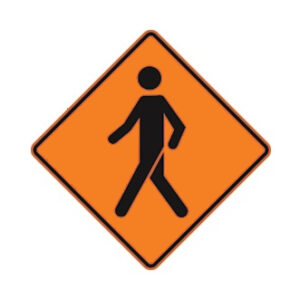Signal avancé de passage pour piétons