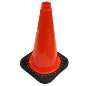 Cône de signalisation de 18 po. Sans pellicule